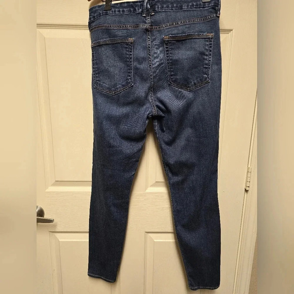 Good American - Good Legs High Rise Jeans in Blue089 Sz14/32 - Picture 6 of 16